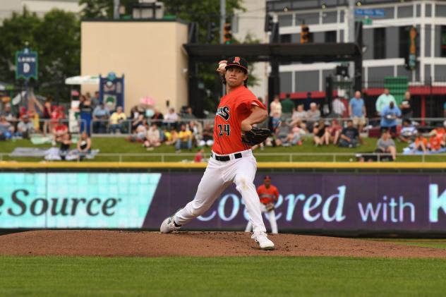Dayton Dragons pitcher Lyon Richardson