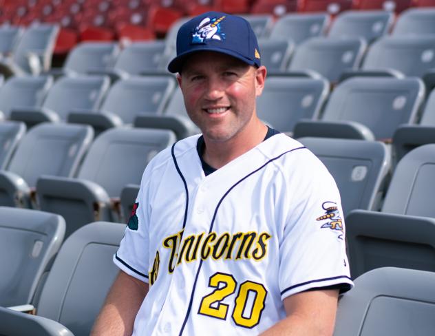 Norwich Sea Unicorns Manager Eric Campbell