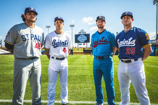St. Paul Saints 2021 uniforms
