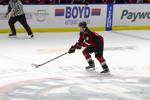 Vancouver Giants centre Colton Langkow