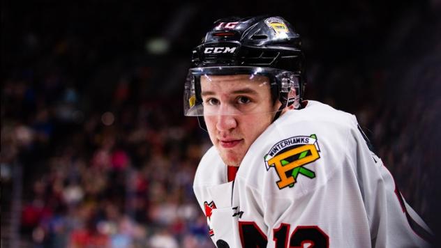 Portland Winterhawks forward Reece Newkirk