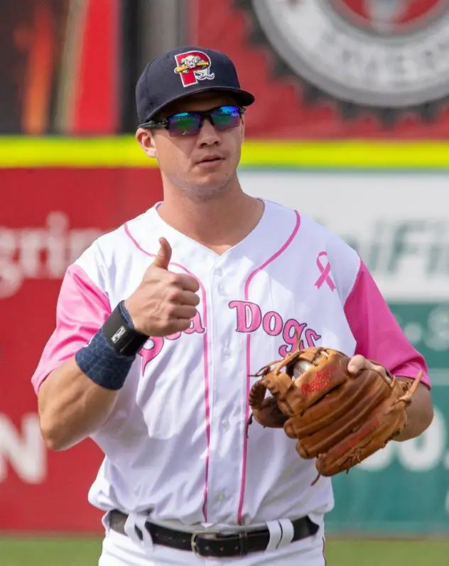 Portland Sea Dogs Pink Out the Park/ Breast Cancer Awareness Day jersey
