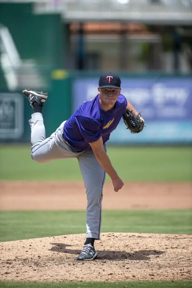 Fort Myers Mighty Mussels pitcher Louie Varland