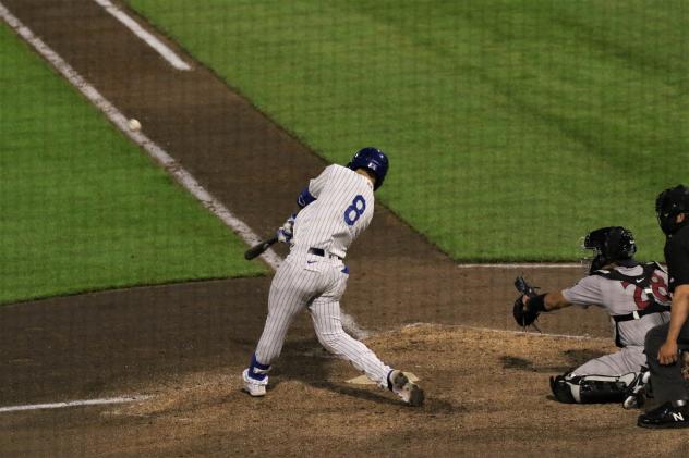 David Thompson homers for the Syracuse Mets