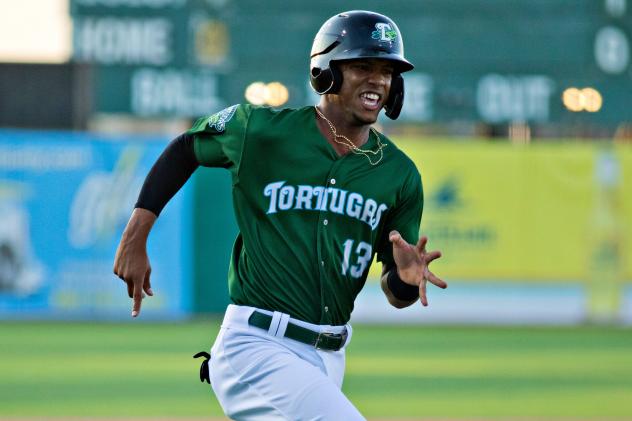 Daytona Tortugas infielder Debby Santana