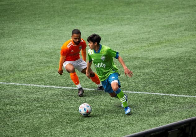 Tacoma Defiance midfielder Juan Alvarez