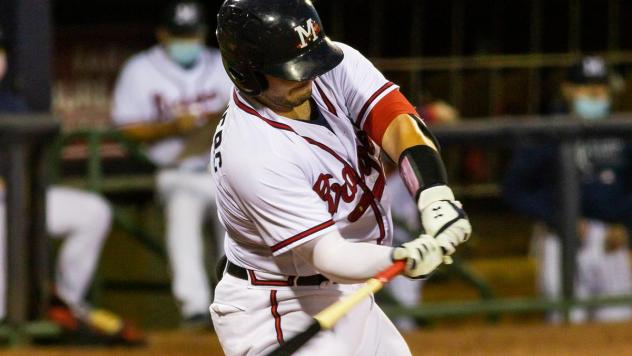 Mississippi Braves at the plate