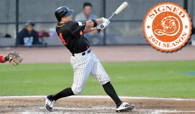 Long Island Ducks infielder T.J. Rivera