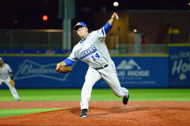 High Point Rockers pitcher Brian Clark