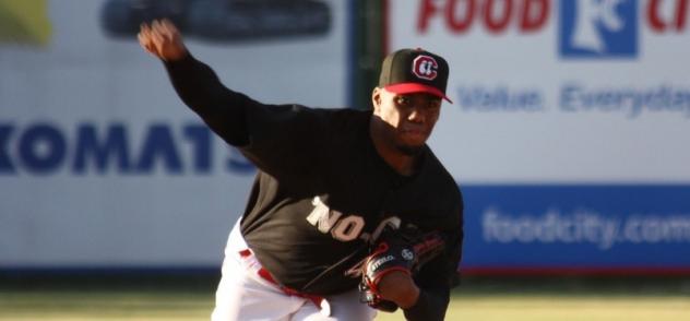 Chattanooga Lookouts pitcher Hunter Greene