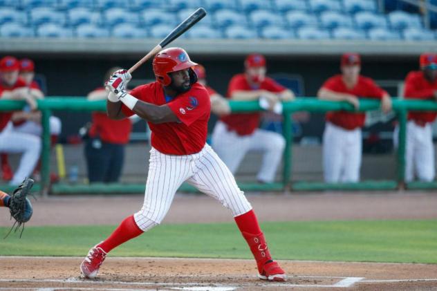 DJ Stewart of the Clearwater Threshers