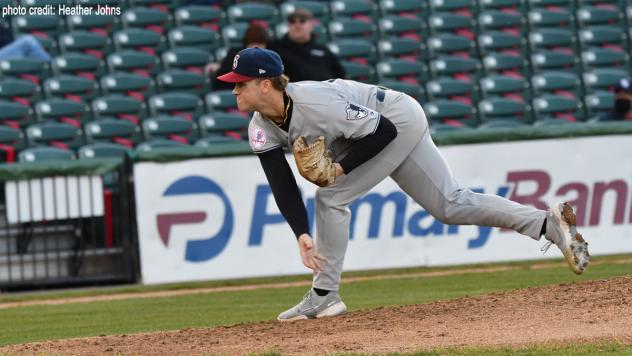 Somerset Patriots pitcher Shawn Semple