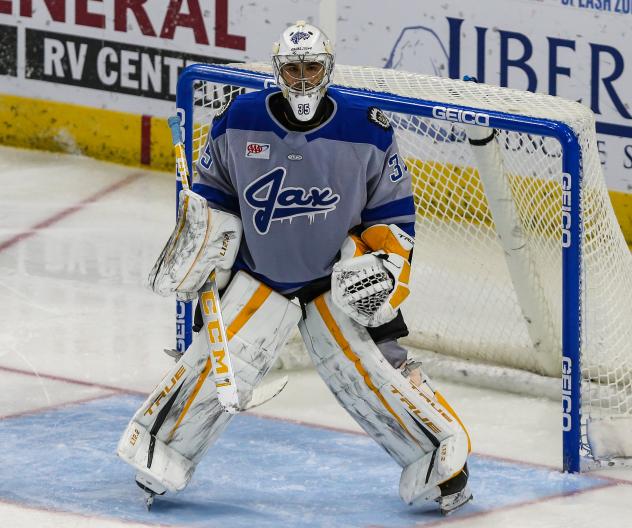 Jacksonville Icemen goaltender Kyle Keyser