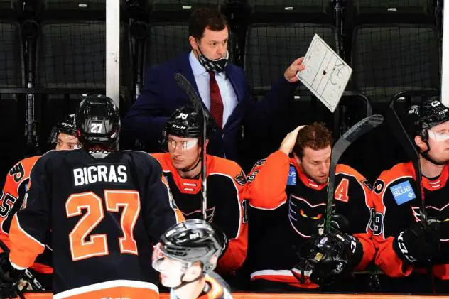 Lehigh Valley Phantoms Head Coach Scott Gordon