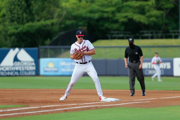 Bryce Ball of the Rome Braves
