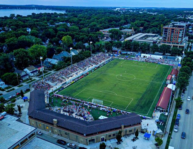 Breese Stevens Field, home of Forward Madison FC