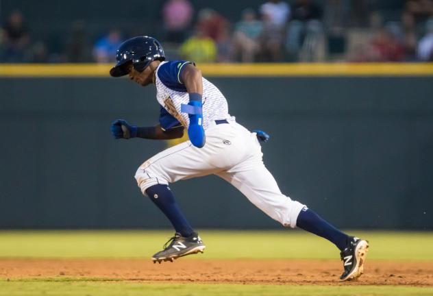 Columbia Fireflies outfielder Tyler Tolbert