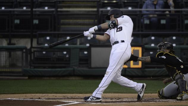 Tacoma Rainiers catcher Cal Raleigh