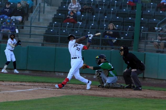 Tri-City Dust Devils outfielder Spencer Griffin