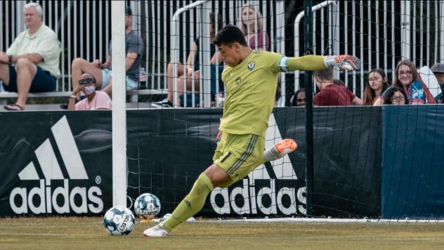 South Georgia Tormenta FC goalkeeper Pablo Jara
