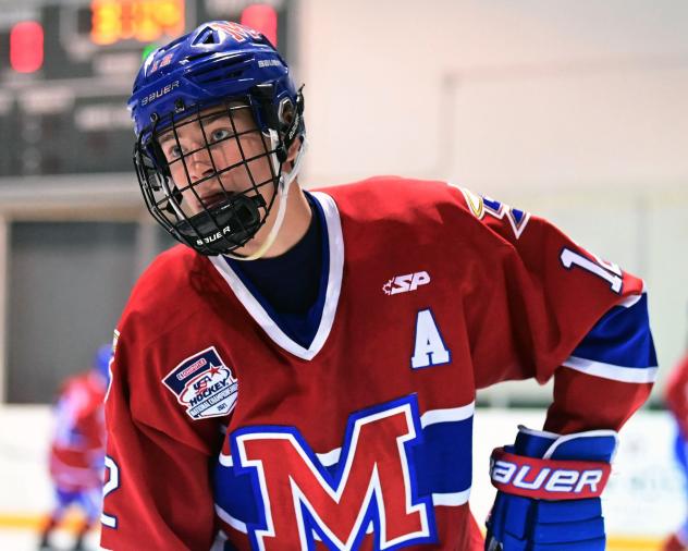 Tanner Adams to Tender Agreement with Mount St. Charles Academy's 15U team