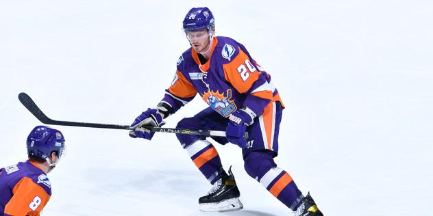 Orlando Solar Bears defenseman Matthew Spencer