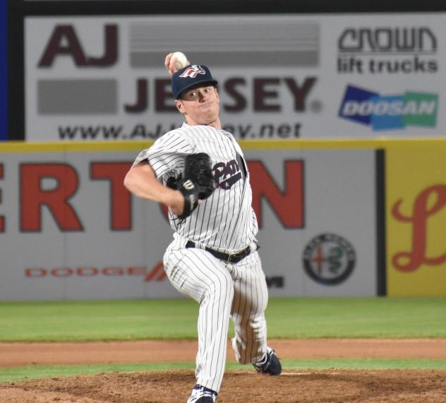 Somerset Patriots pitcher J.P. Sears