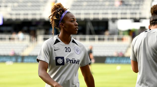 Racing Louisville FC forward Cheyna Matthews