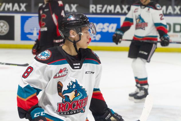 Kelowna Rockets forward Trevor Wong