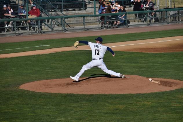 Tri-City Dust Devils pitcher Davis Daniel