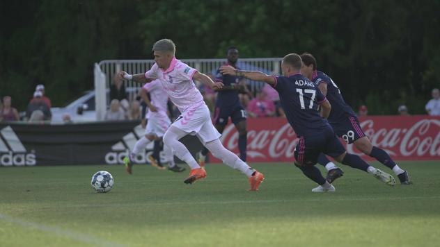 Forward Madison FC with possession at South Georgia Tormenta FC
