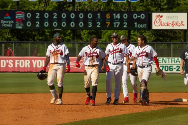 Rome Braves walk off winners again