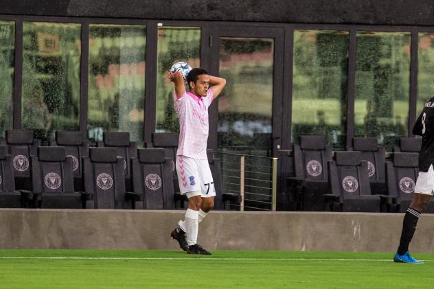 Forward Madison FC forward Jiro Barriga Toyama vs. Fort Lauderdale CF