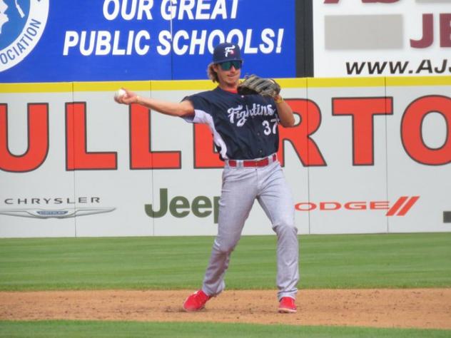 Reading Fightin Phils infielder Bryson Stott