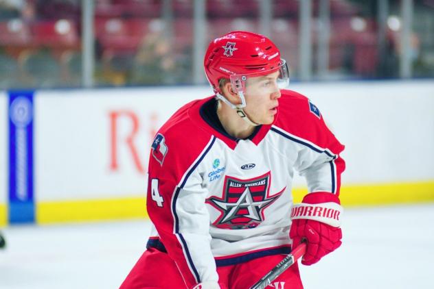 Allen Americans defenseman Les Lancaster