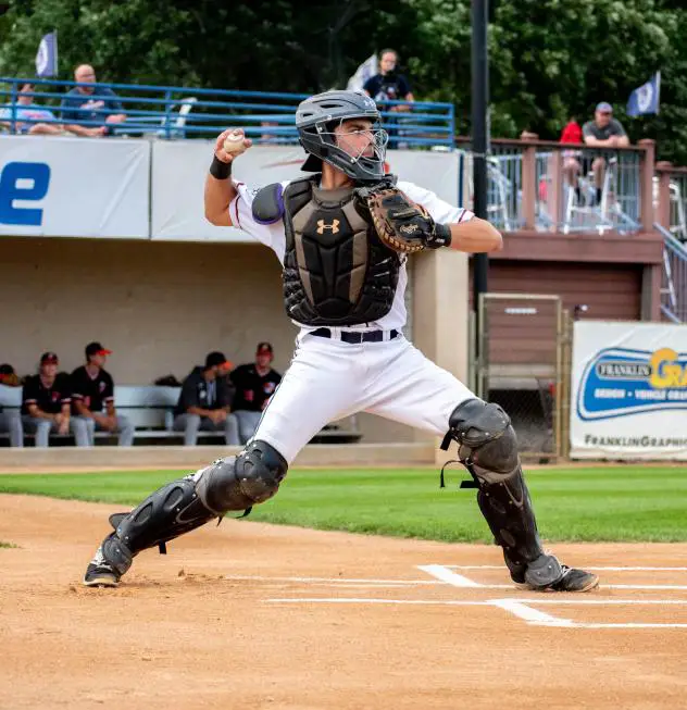 St. Cloud Rox catcher Carson Stevens