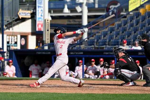 Reading Fightin Phils infielder Luke Miller