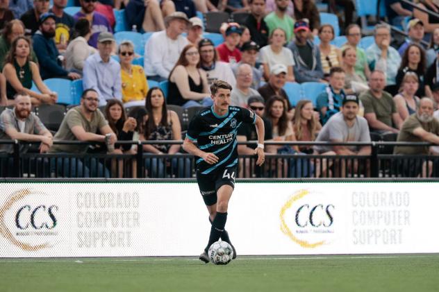 Colorado Springs Switchbacks FC midfielder Jordan Burt