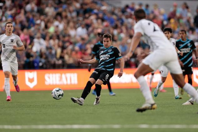 Colorado Springs Switchbacks FC midfielder Zachary Zandi