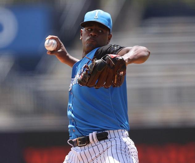 Tampa Tarpons pitcher Luis Severino