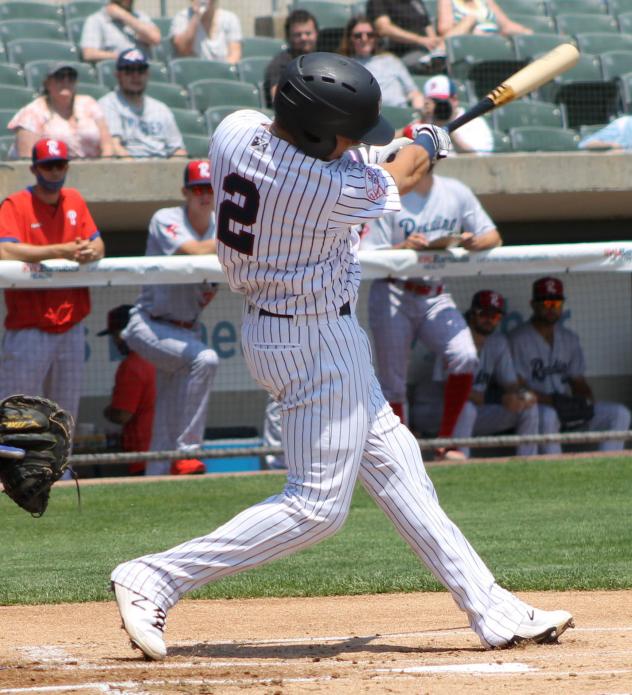 Diego Castillo of the Somerset Patriots