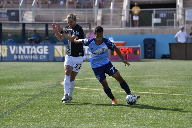 Forward Madison FC forward Jiro Barriga Toyama vs. Union Omaha