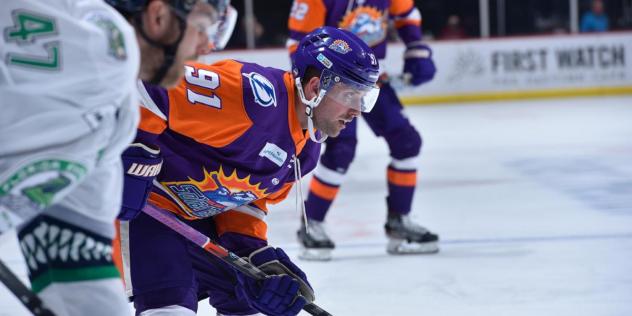 Orlando Solar Bears forward Aaron Luchuk