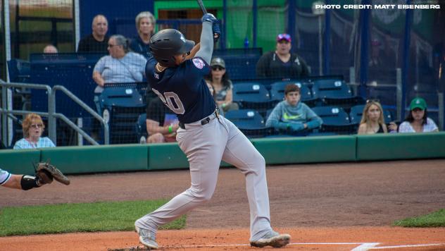 Dermis Garcia of the Somerset Patriots