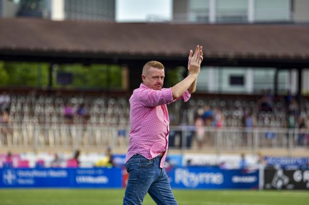 Forward Madison FC Coach Carl Craig