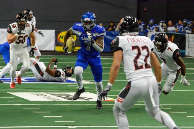 Columbus Lions WR Romond Deloatch