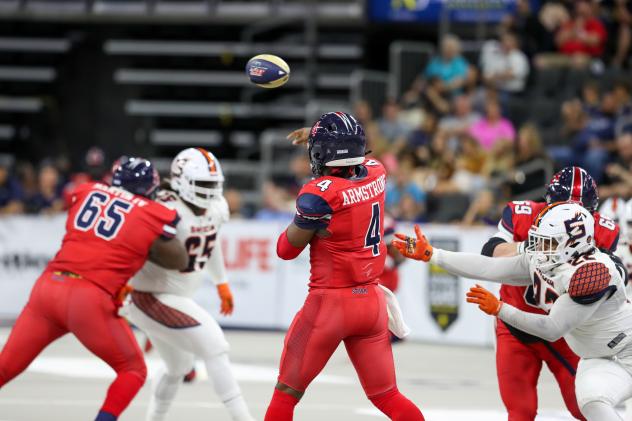 Sioux Falls Storm quarterback Tommy Armstrong
