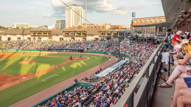 Montgomery Riverwalk Stadium, home of the Montgomery Biscuits