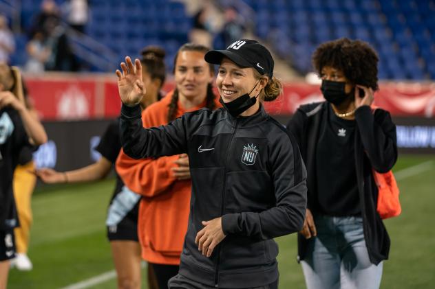 NJ/NY Gotham FC Assistant Coach Becca Moros