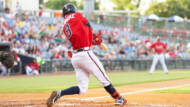 Braden Shewmake of the Mississippi Braves